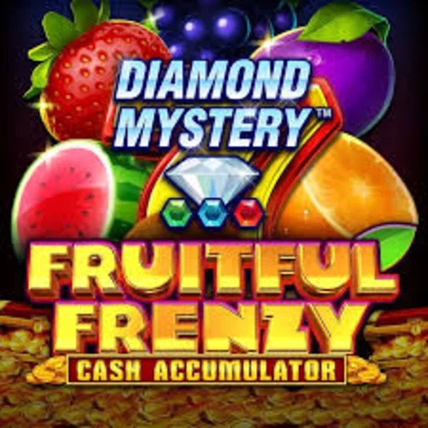 Slots logo of Diamond Mystery Fruitful Frenzy Cash Accumulator from Greentube at Bonuskong Casino