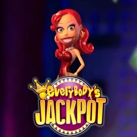 Everybody's Jackpots online game logo by Playtech on bonuskong-kasino.de