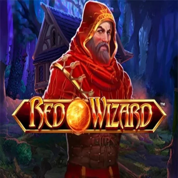 Red Wizard slot logo by Rarestone Gaming at Bonuskong Casino