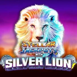 Stellar Jackpots with Silver Lion game by Lightning Box Game – logo hosted on Bonuskong Casino